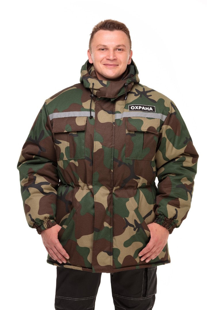 Куртка утепленная мужская М 3.25 ОХРАНА